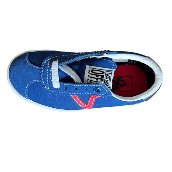 Kids Sport Low Skate Shoes Blue Multi Lace-Up Sneakers Little Boys 10.5 New - Picture 5 of 8